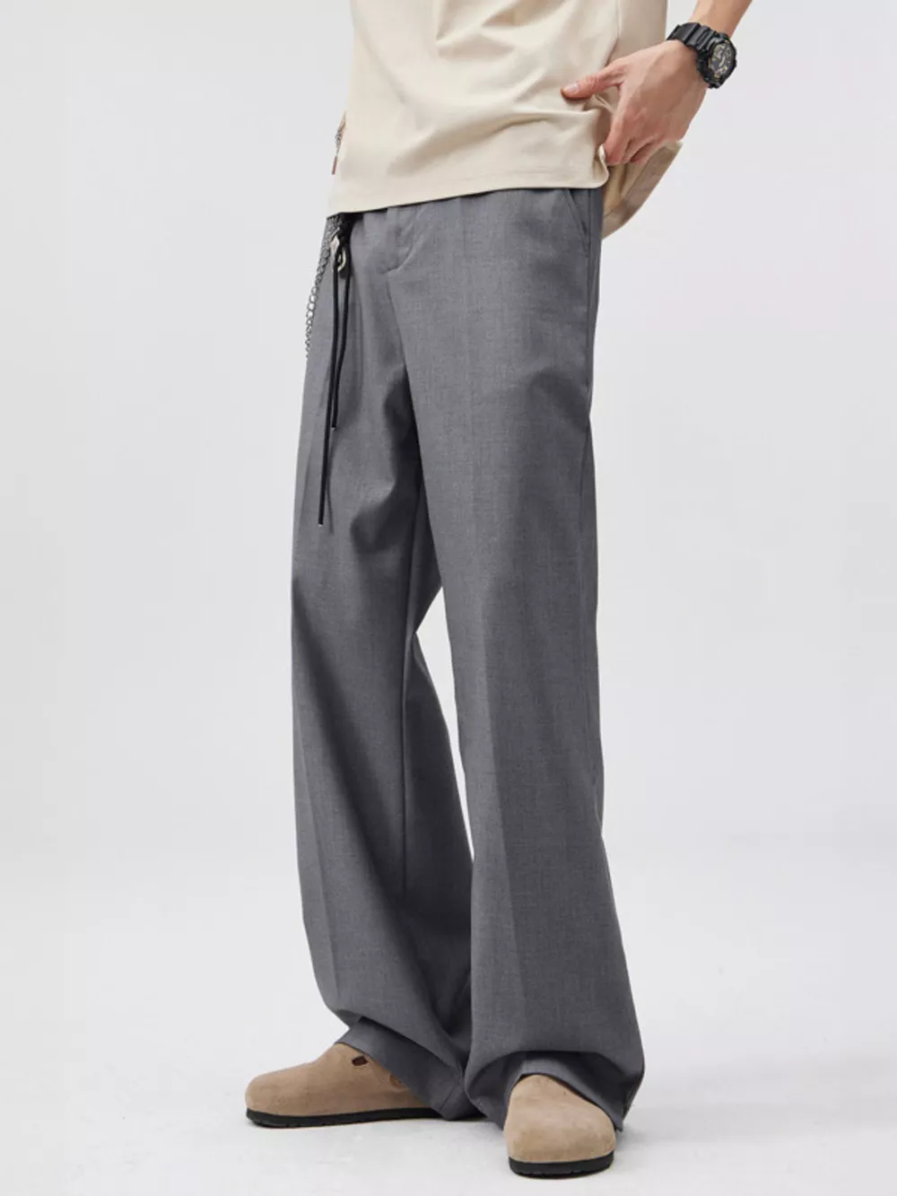 Men's Wide Leg Pants, image 5