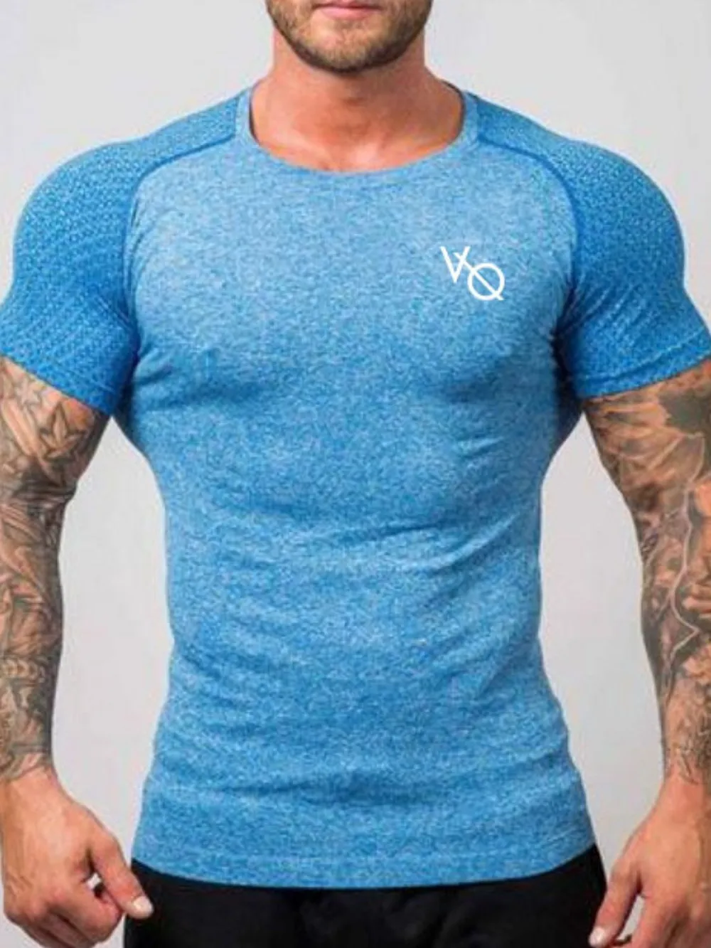 Men's Round Neck Short Sleeve T-Shirt, image 5