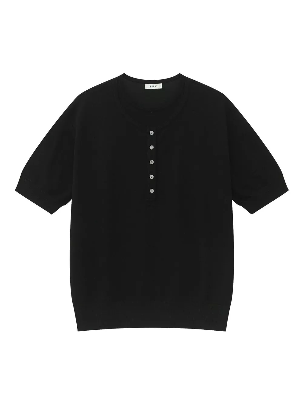 Men's Henley T-Shirt with Button Detail, image 9