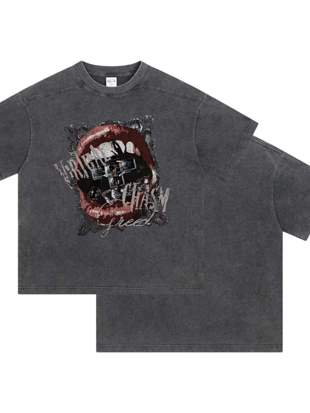 Men's Graphic Round Neck Half Sleeve T-Shirt, image 6
