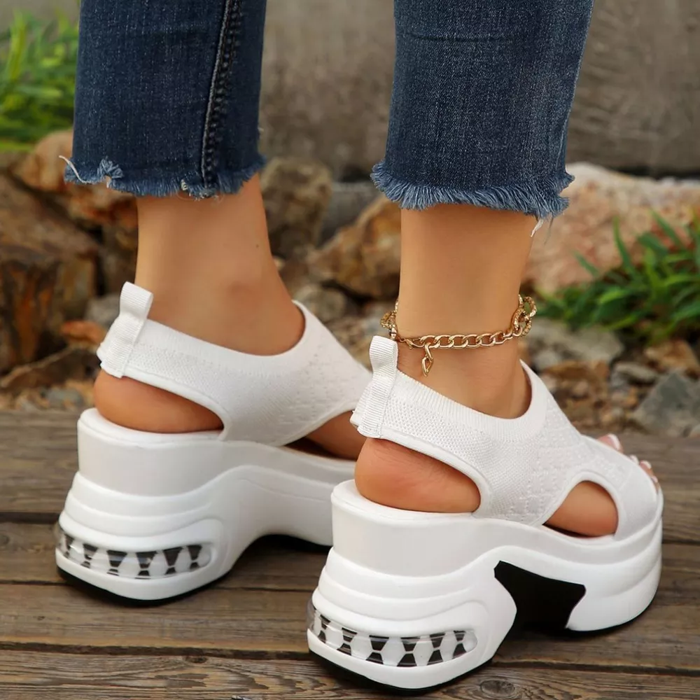 Open Toe Platform Sandals, image 5