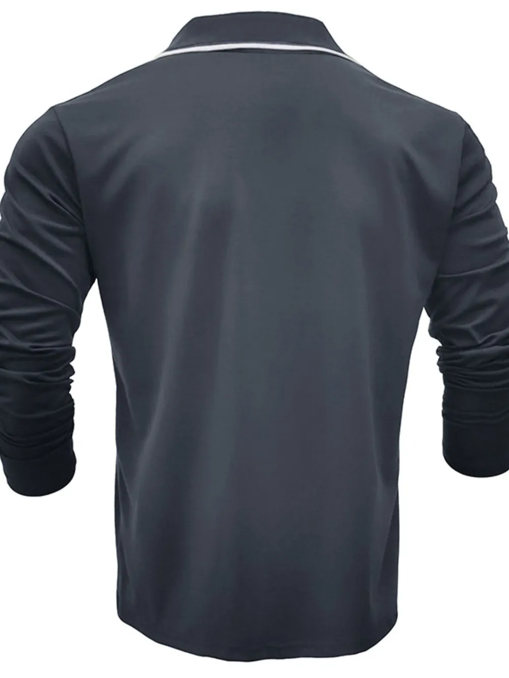 Men's Classic Long Sleeve Polo Shirt, image 4