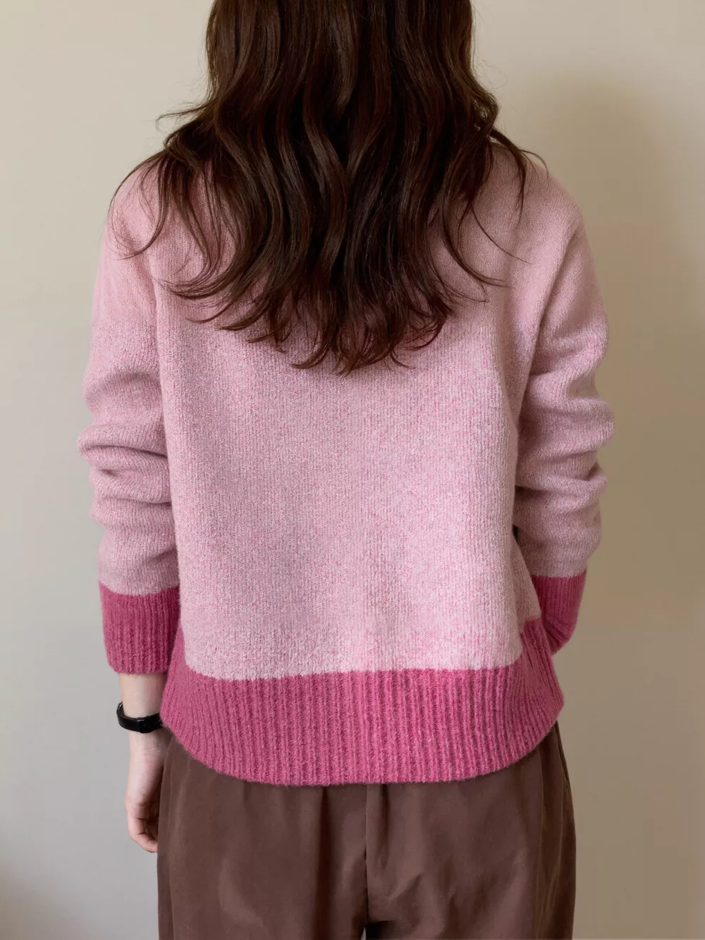 Color Block Button Up Cardigan, image 2