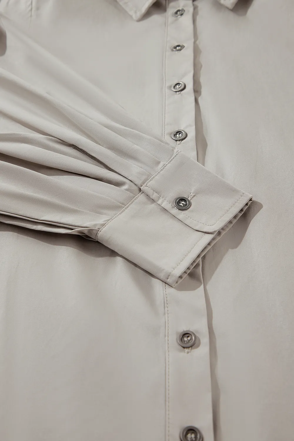 Button Up Lantern Sleeve Shirt, image 9