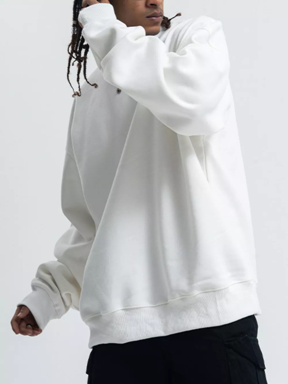 Men's Round Neck Long Sleeve Sweatshirt, image 9