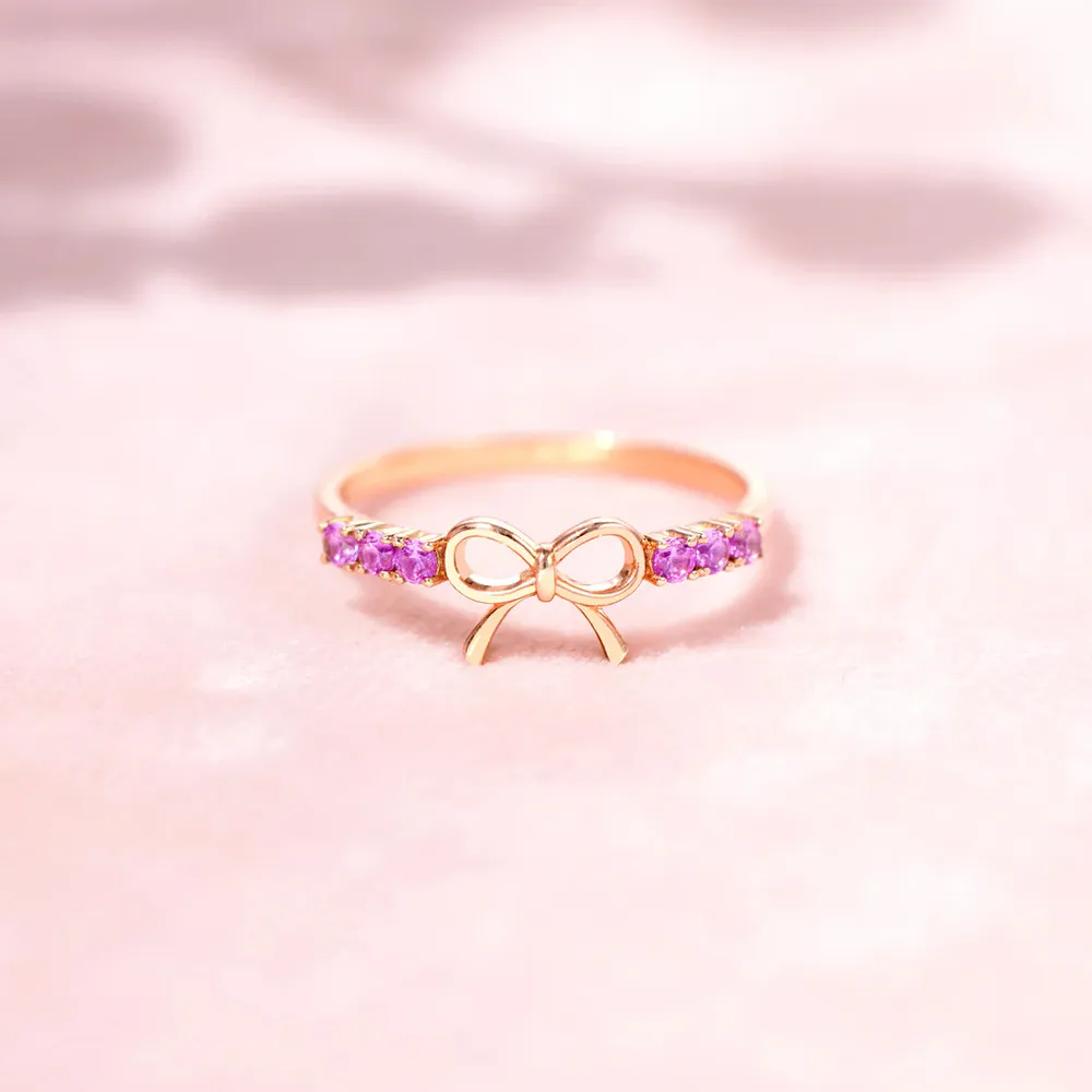 925 Sterling Silver Bow Ring, image 2