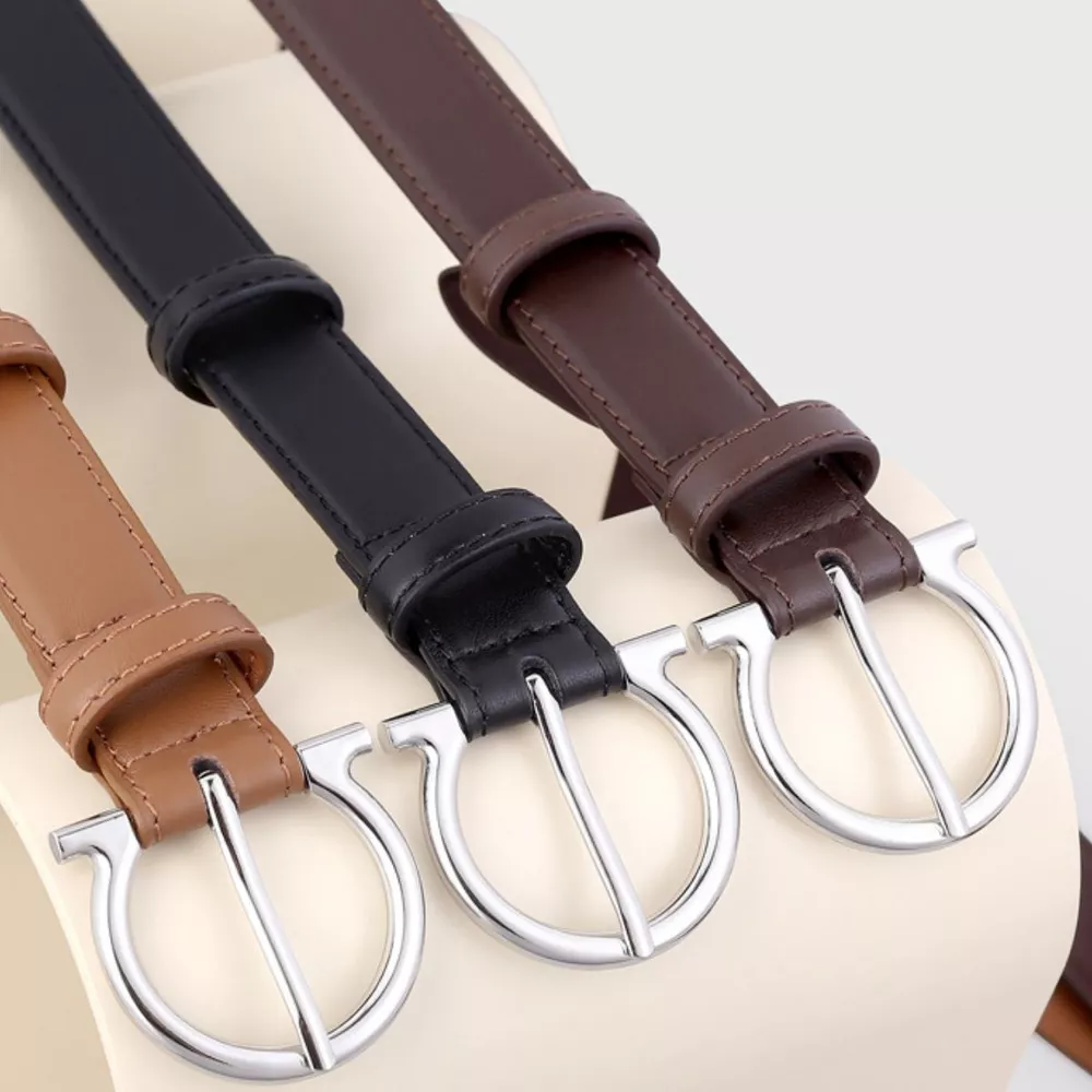 Buckle Leather Belt, image 3
