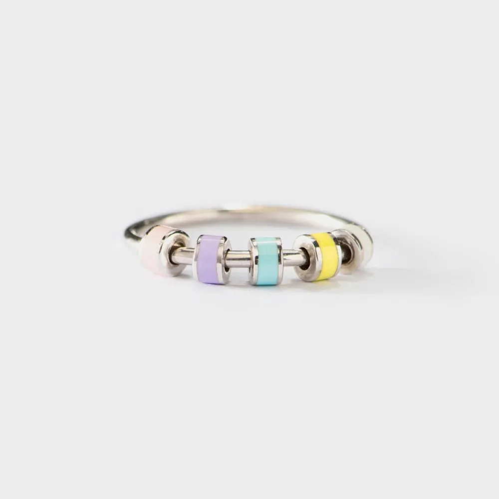 925 Sterling Silver Oil Drip Ring, image 6