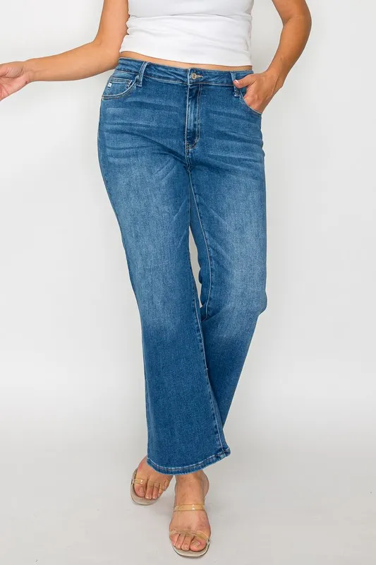 Full Size Cat's Whiskers Mid Rise Ankle Jeans, image 4