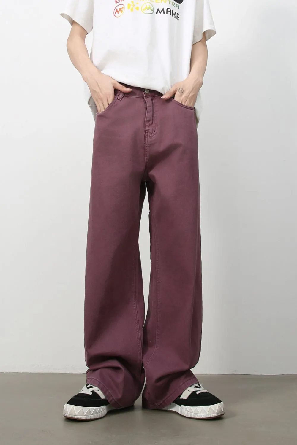 Men's Wide Leg Jeans, image 3