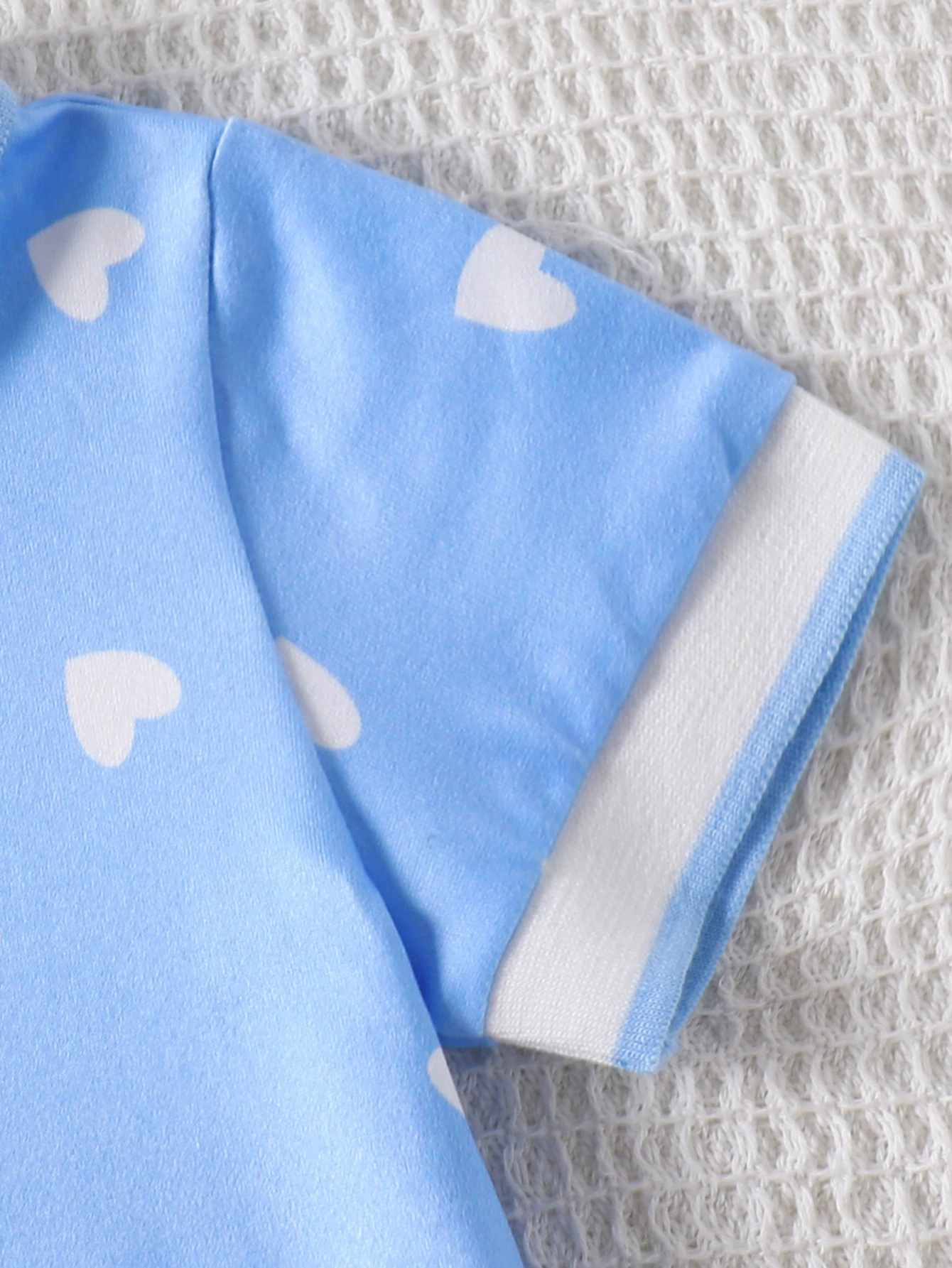 Children's Heart Print Pleated Dress, image 4
