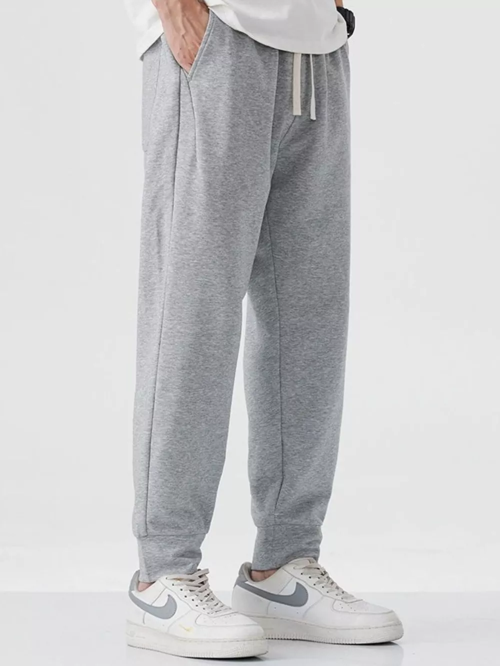Men's Casual Drawstring Joggers, image 5