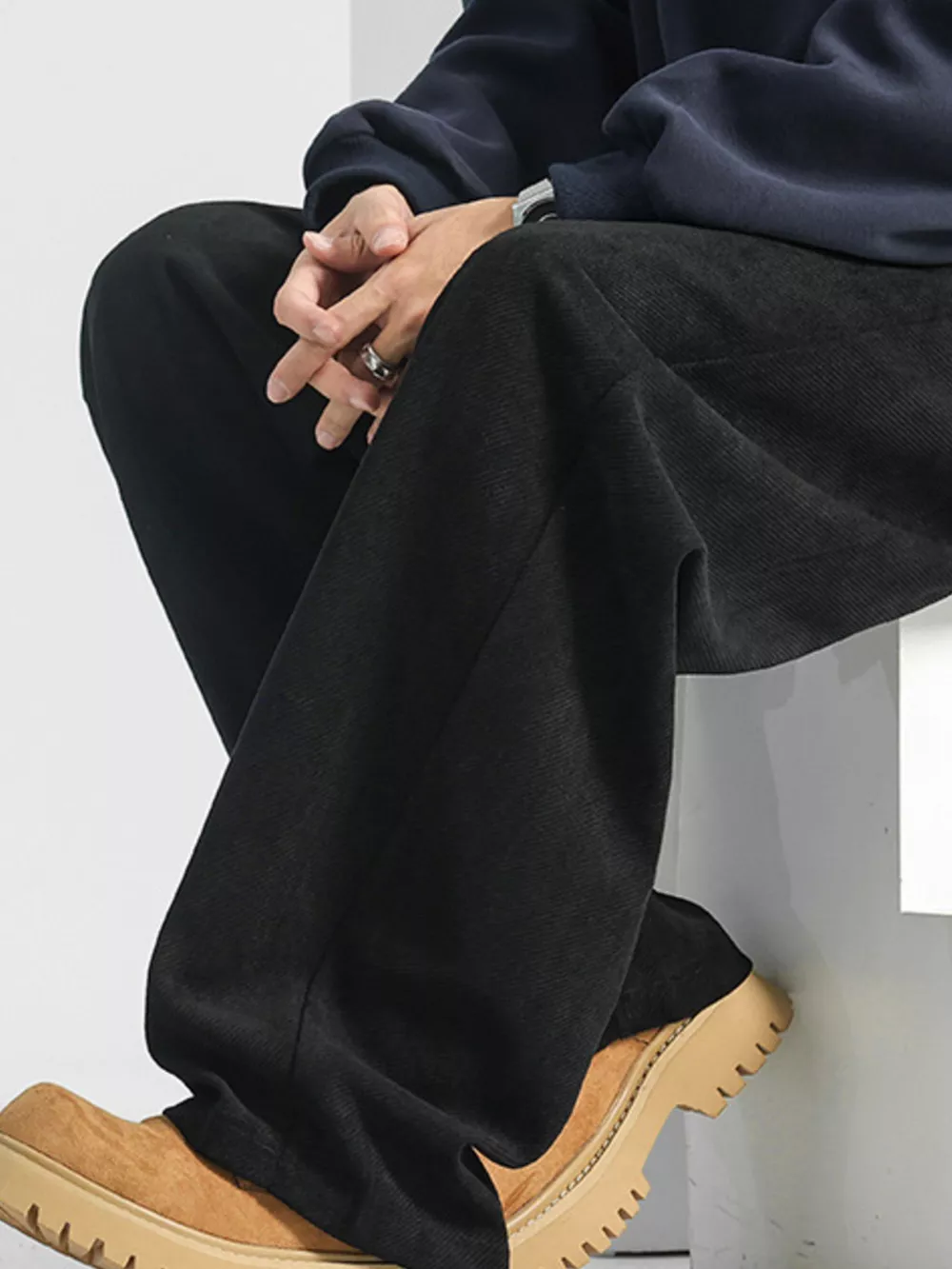 Men's Plus Size Loose Fit Pants, image 6