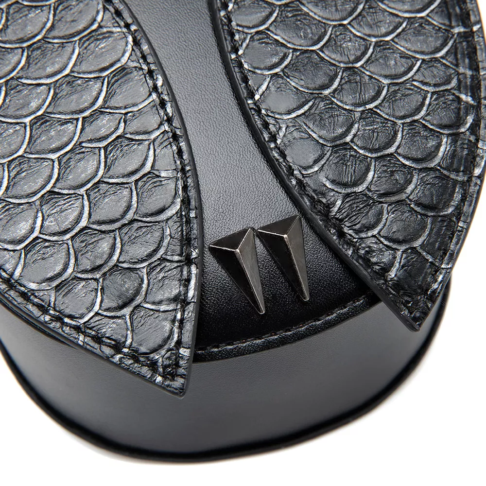 Owl Design Leather Crossbody Bag, image 4