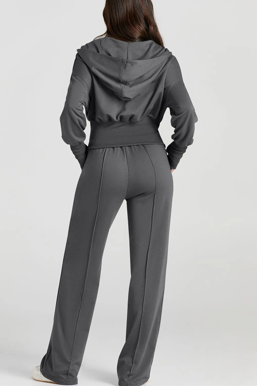 Zip-Up Hoodie and Pants Active Set, image 6