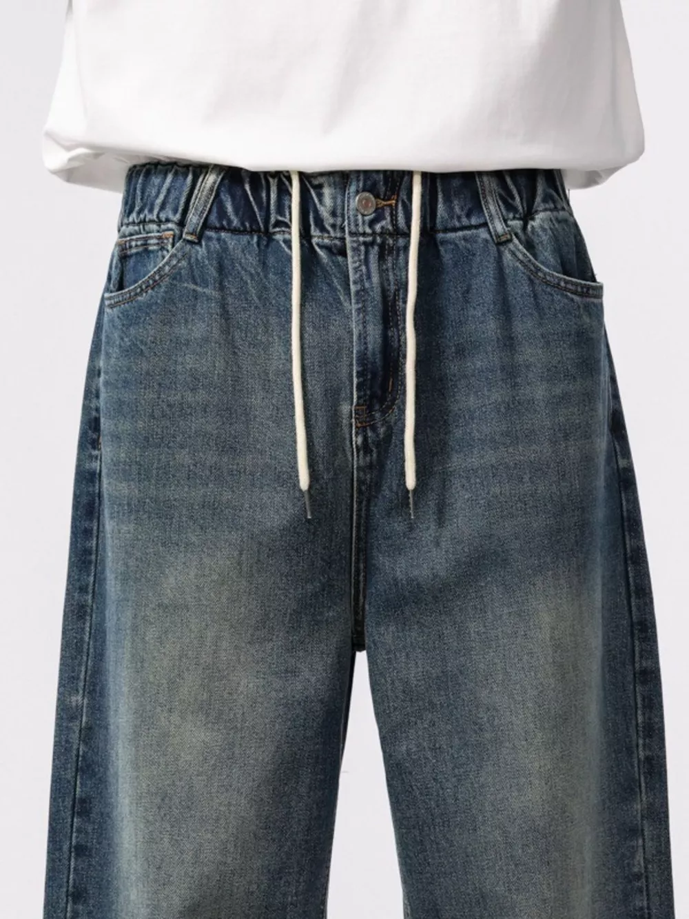 Men's Wash Relaxed Fit Jeans, image 7