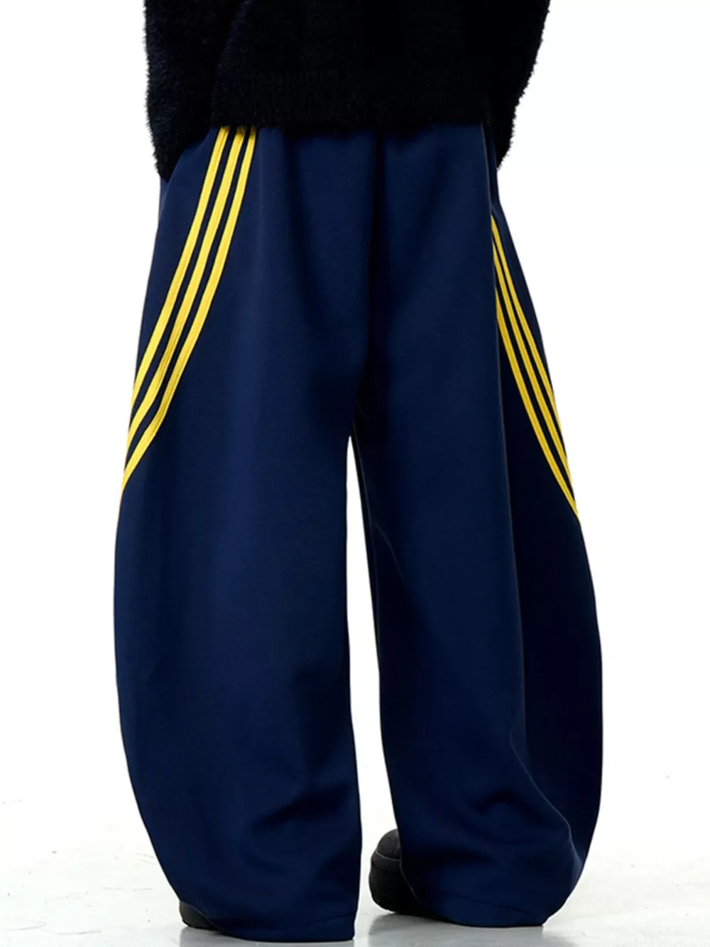 Men's Wide-Leg Striped Pants, image 4