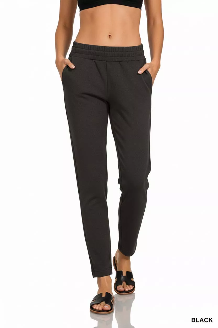 Scuba Capri Sweatpants with Pocket, image 2