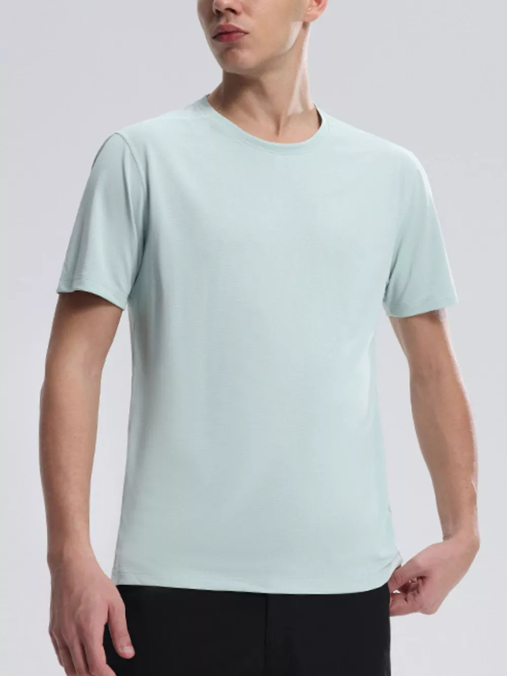 Men's Full Size Lightweight Breathable Short Sleeve T-Shirt Plus Size, image 6