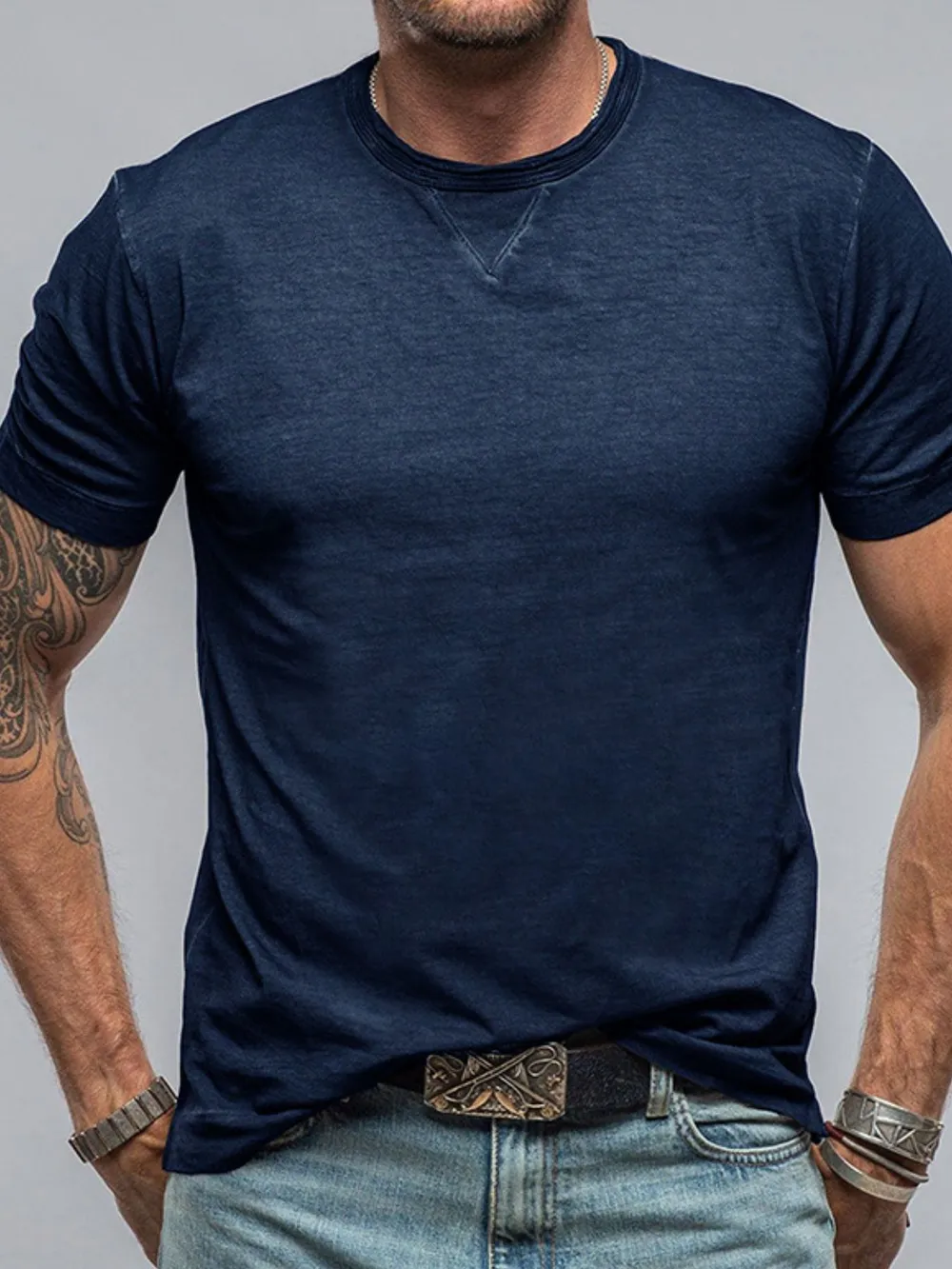 Men's Classic Short Sleeve Crew Neck T-Shirt, image 10
