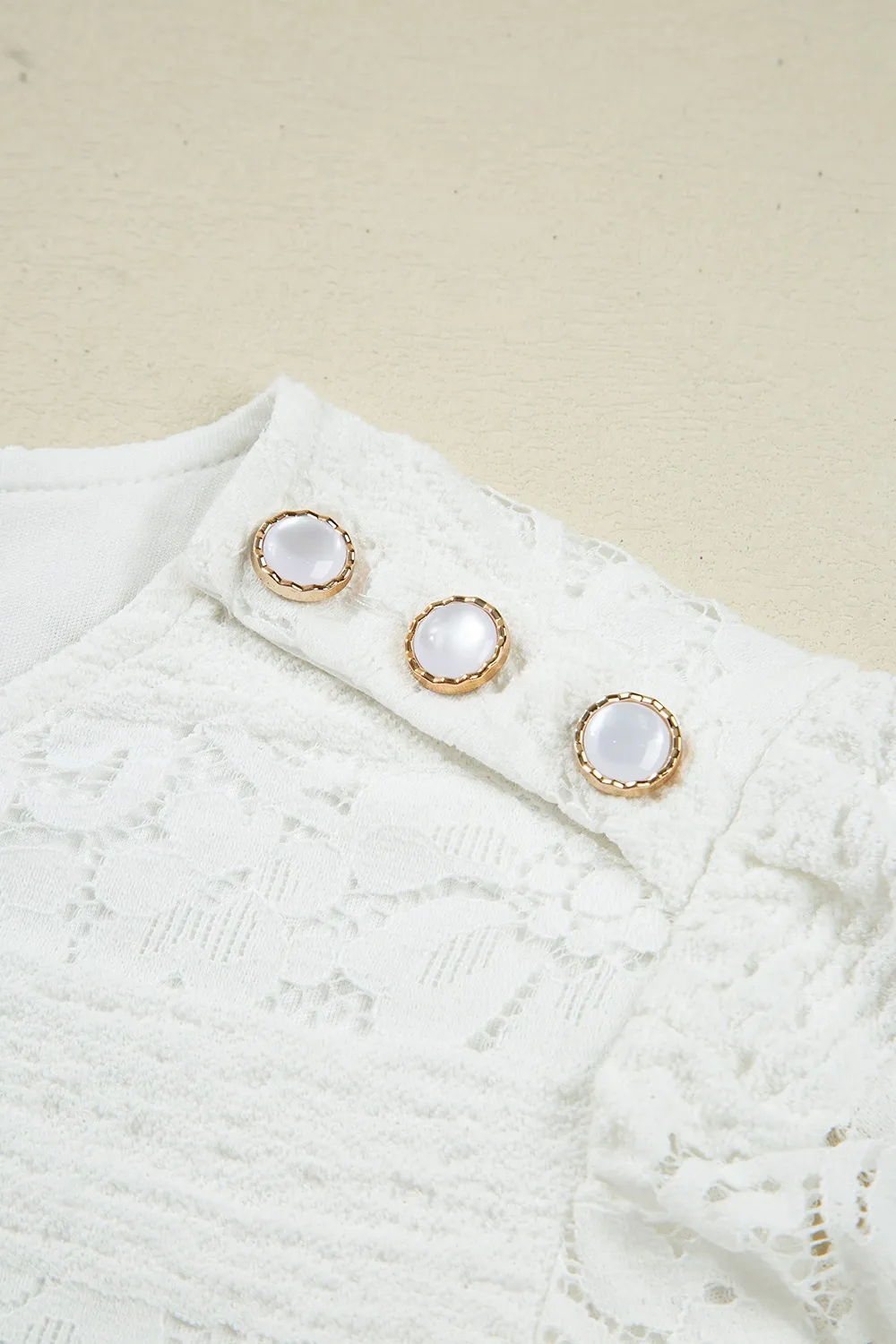 Lace Long Sleeve Mini Dress, image 3