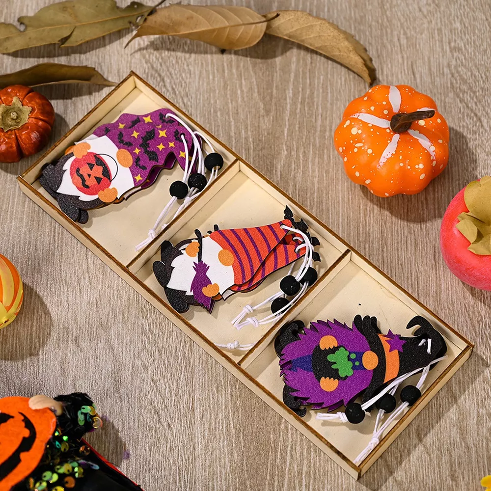 Halloween Gnome Hanging Ornaments Set, image 6