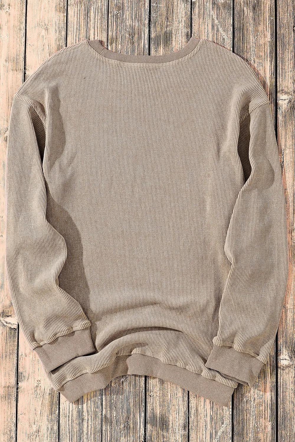 Sequin Candy Cane Round Neck Sweatshirt, image 6