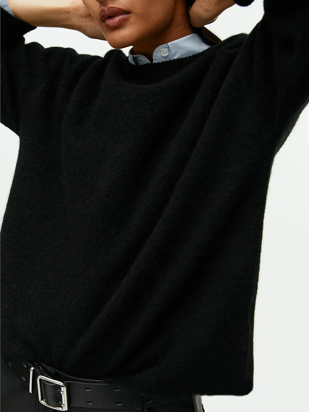 Round Neck Drop Shoulder Sweater, image 22