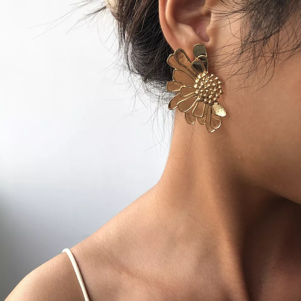 Flower Stud Earrings, image 9