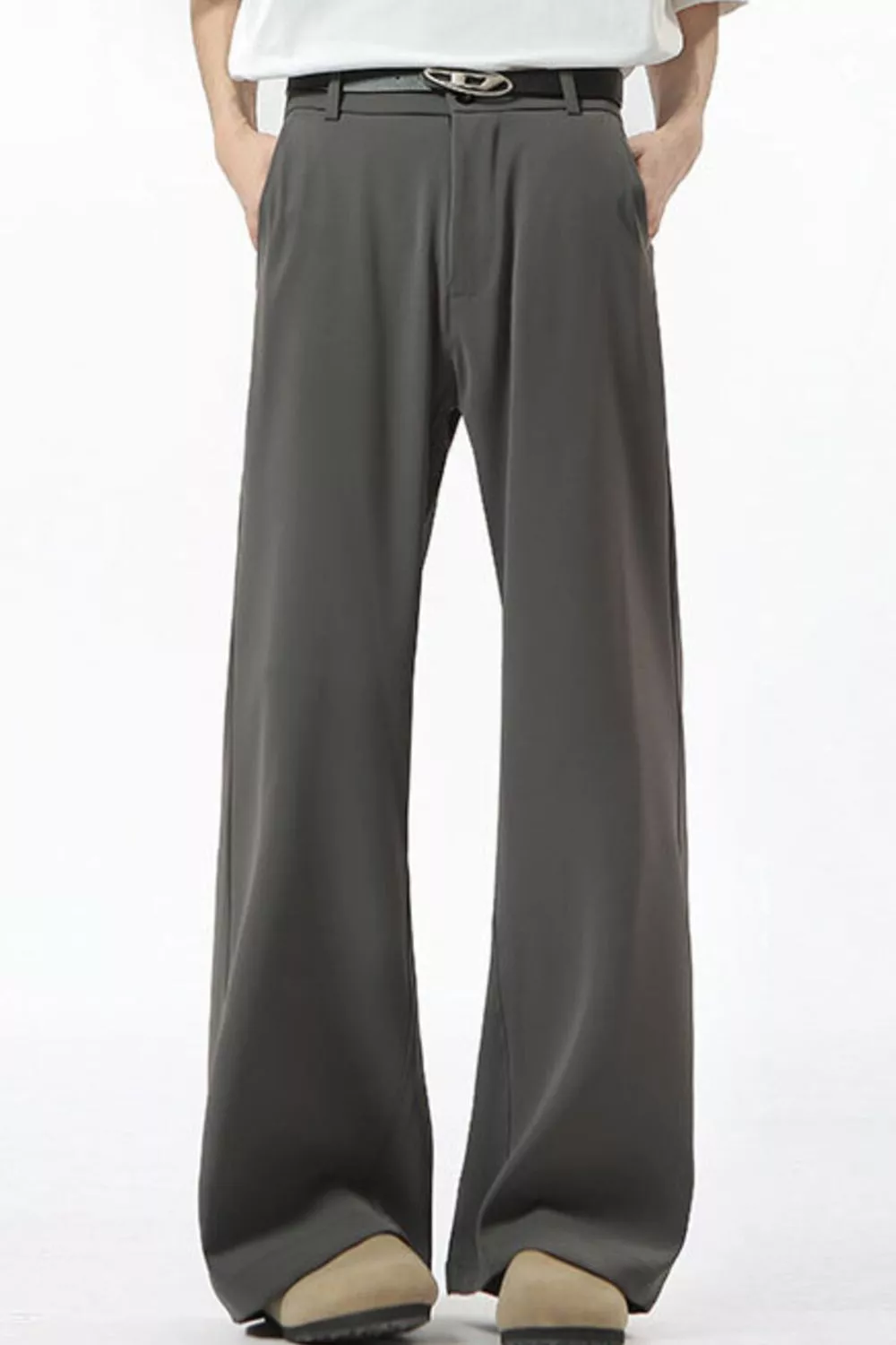 Men's Full Size Wide Leg Pants Plus Size, image 2