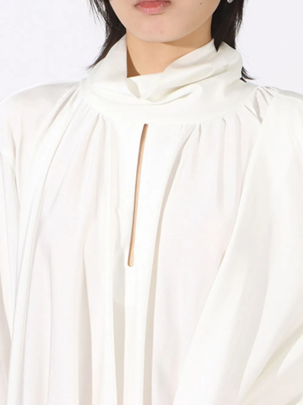 Ruched Long Sleeve Mini Dress, image 7