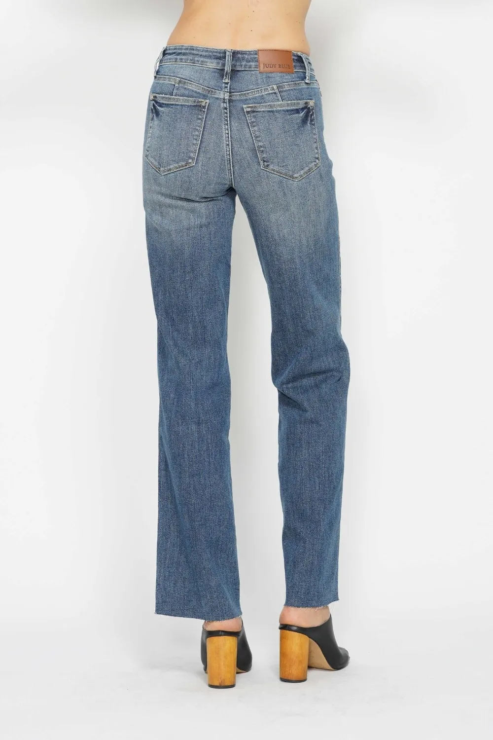Full Size Tummy Control Straight Jeans, image 3