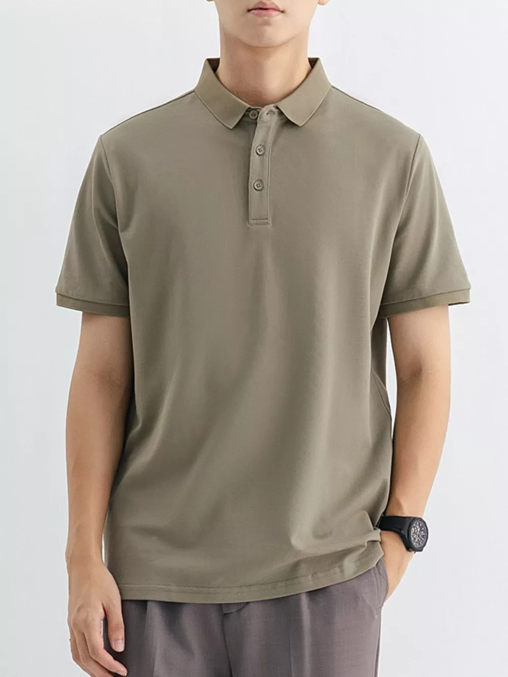 Men's Plus Size Classic Fit Short Sleeve Polo, image 14