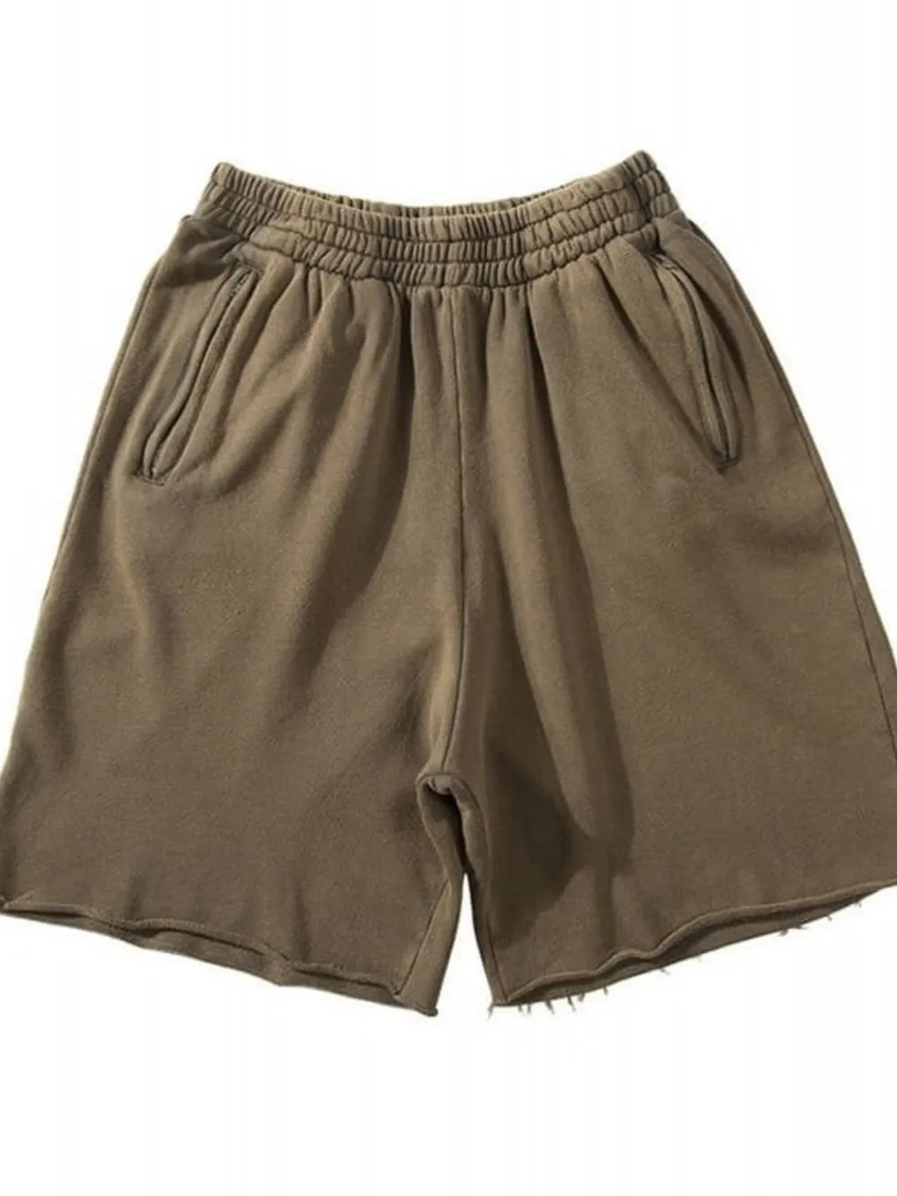Men's Plus Size Elastic Waist Shorts, image 7