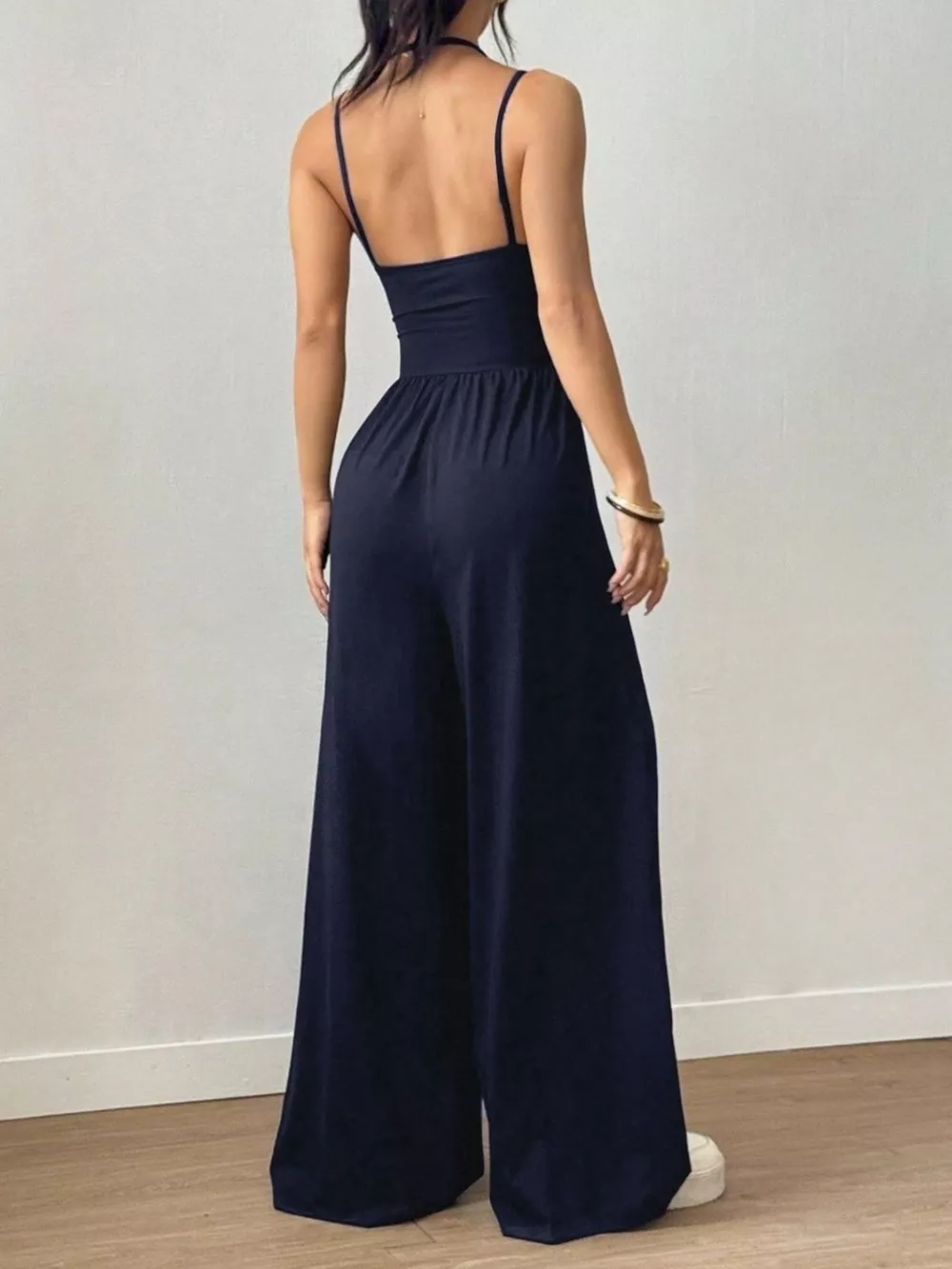Spaghetti Strap Wide-Leg Jumpsuit, image 17