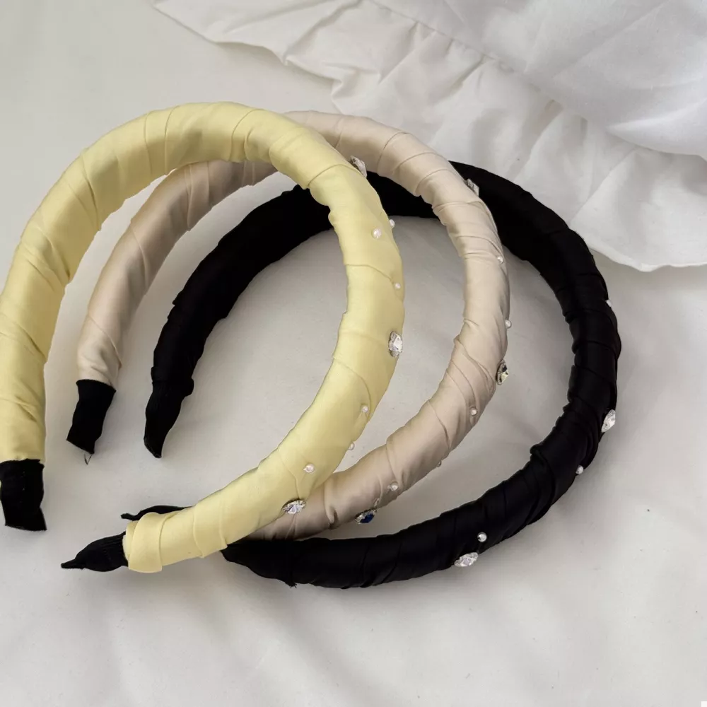 Rhinestone Wide Padded Headband, image 4