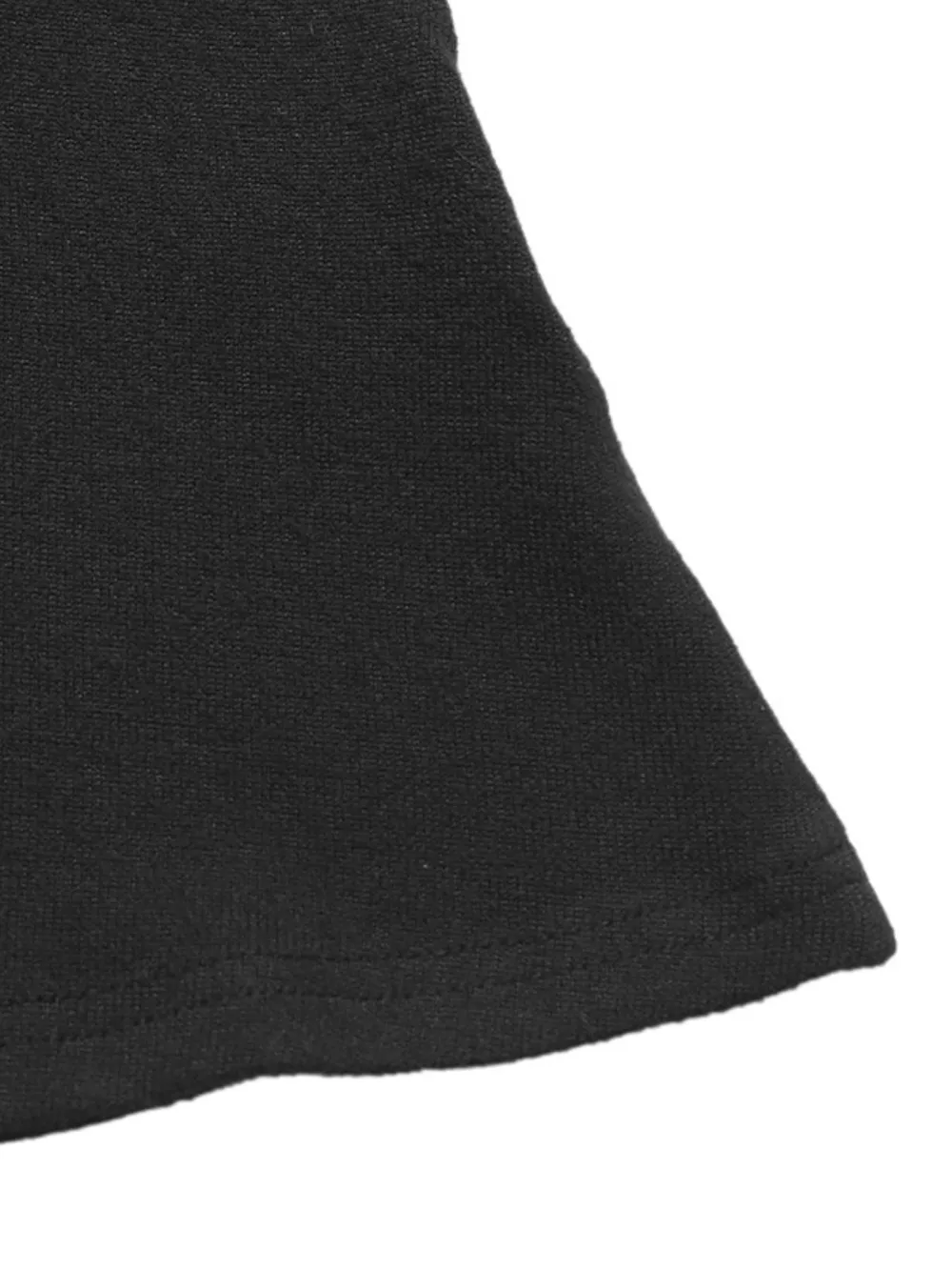 Asymmetrical Contrast Long Sleeve Dress, image 2