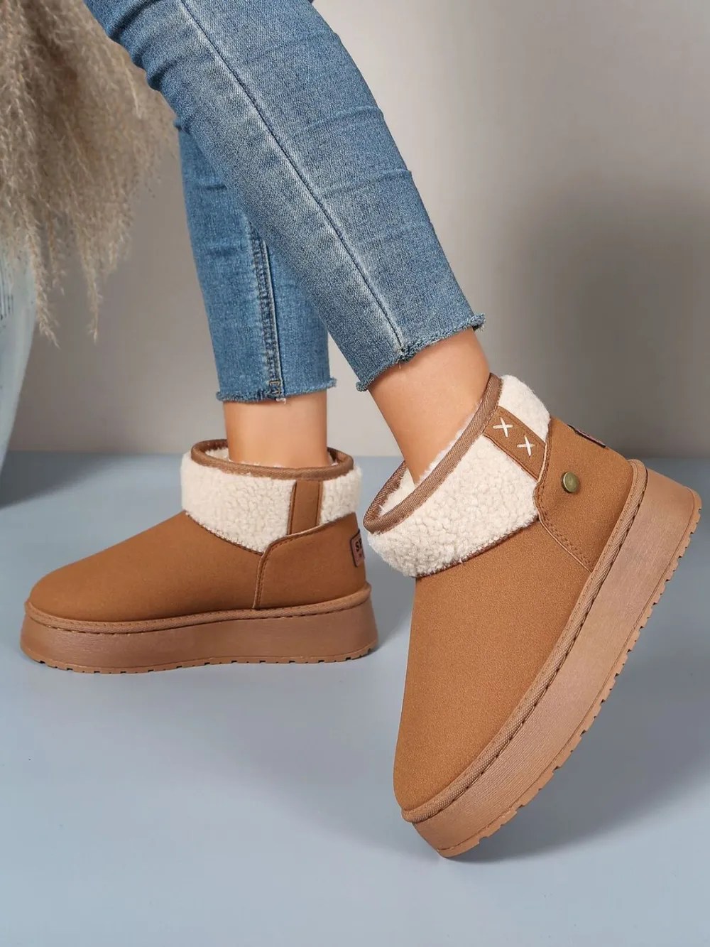 Platform Sherpa Lined Winter Boots, image 7