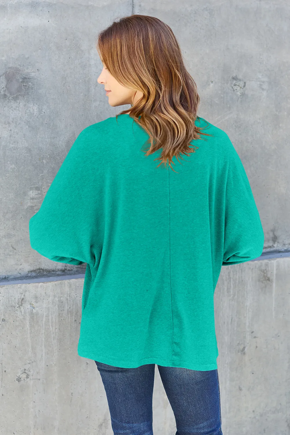 Full Size Round Neck Long Sleeve T-Shirt, image 11