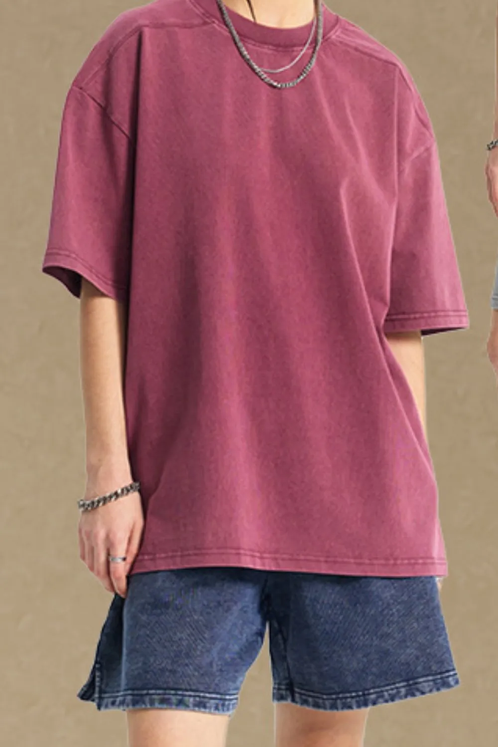 Men's Round Neck Half Sleeve T-Shirt, image 7