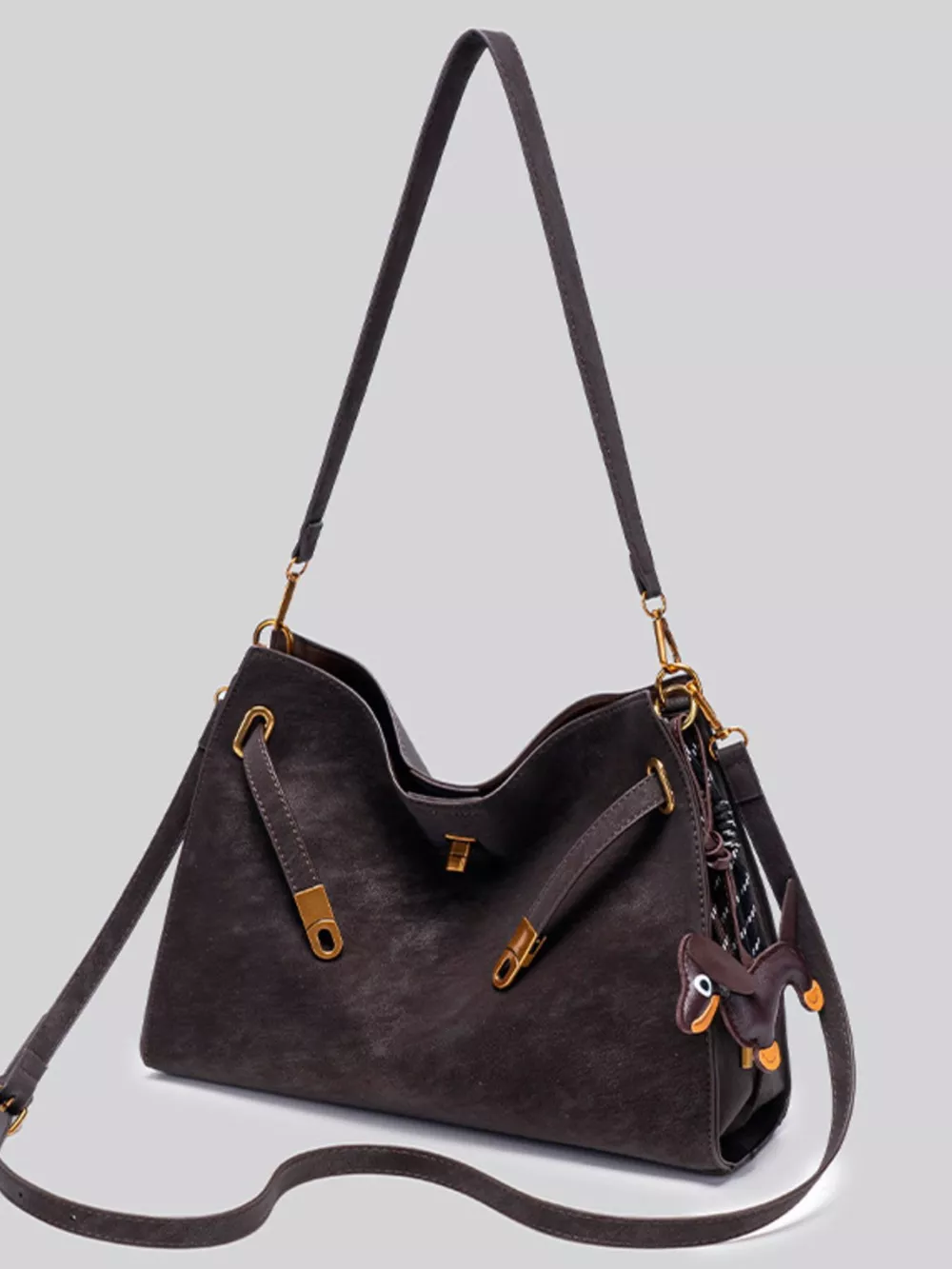 Decorative Buckle Crossbody Bag, image 7