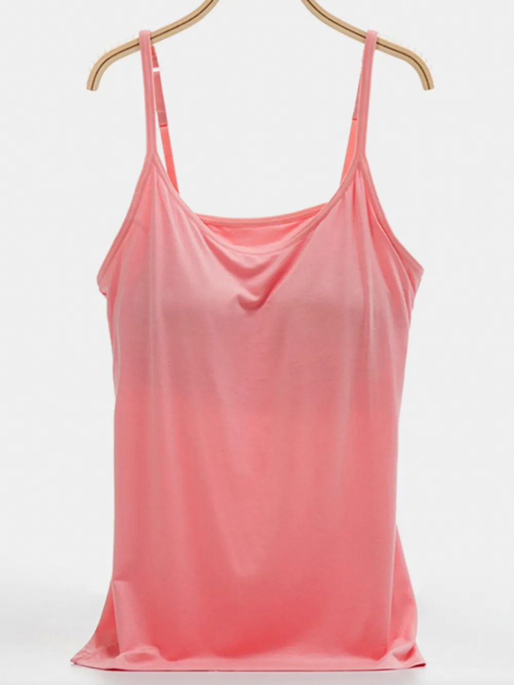 Scoop Neck Adjustable Strap Cami, image 5