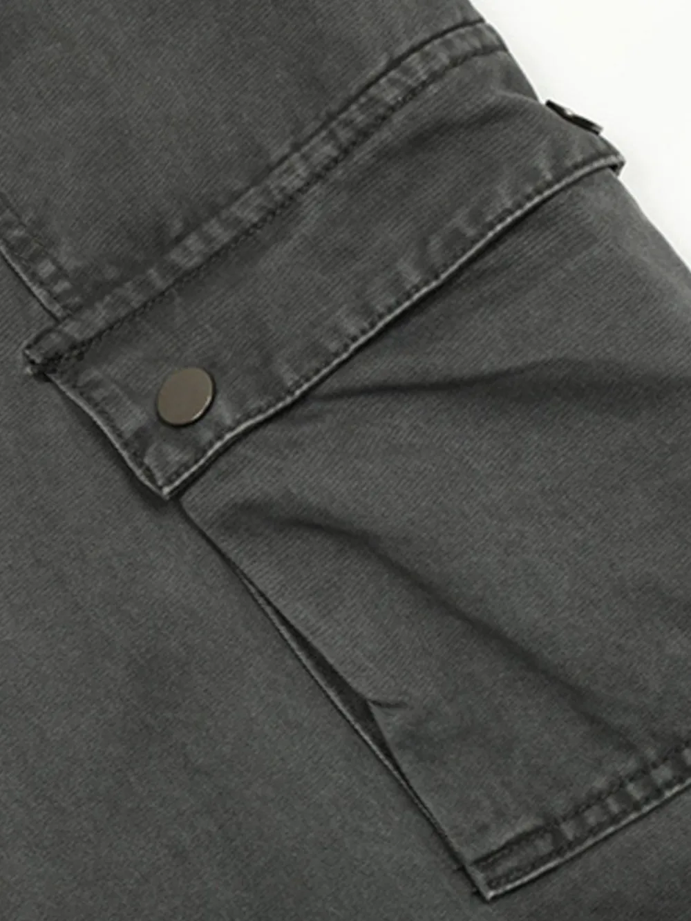 Men's Cargo Wide-Leg Jeans, image 5