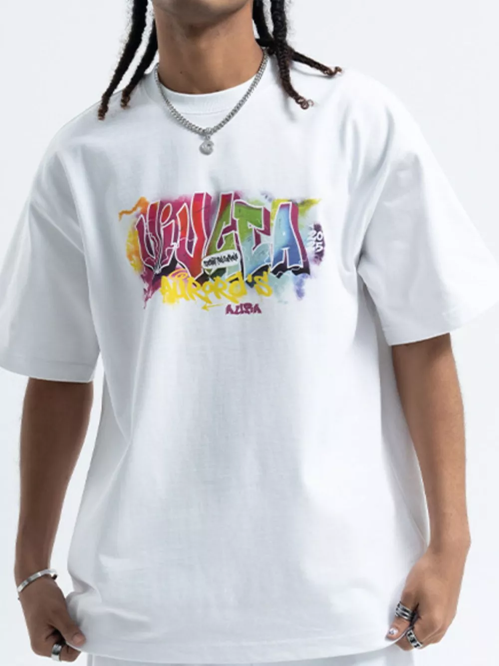 Men's Graphic Round Neck Short Sleeve T-Shirt, image 3