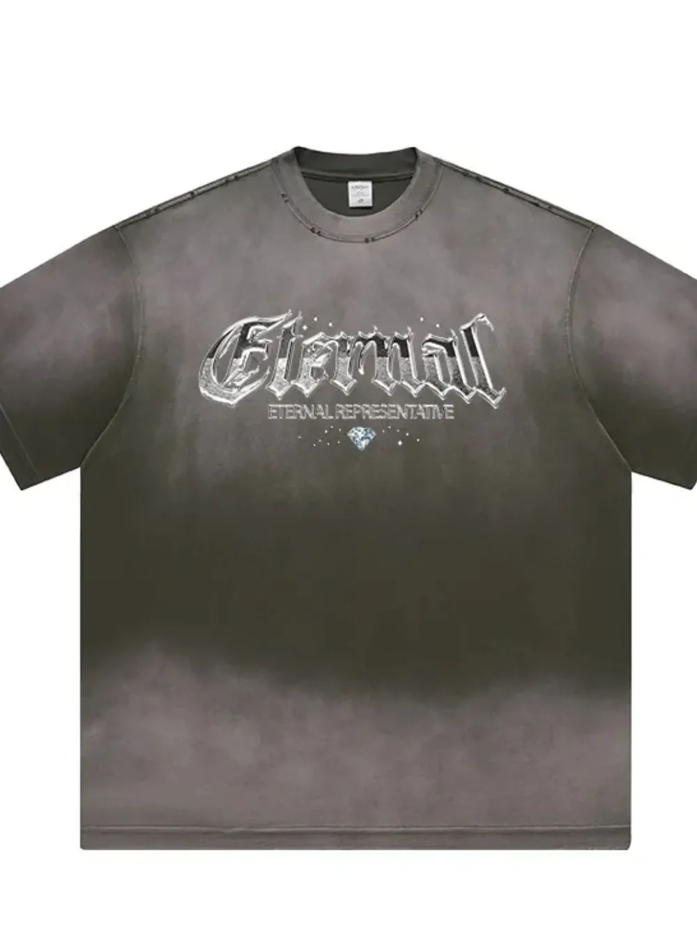 Men's Graphic Round Neck Short Sleeve T-Shirt