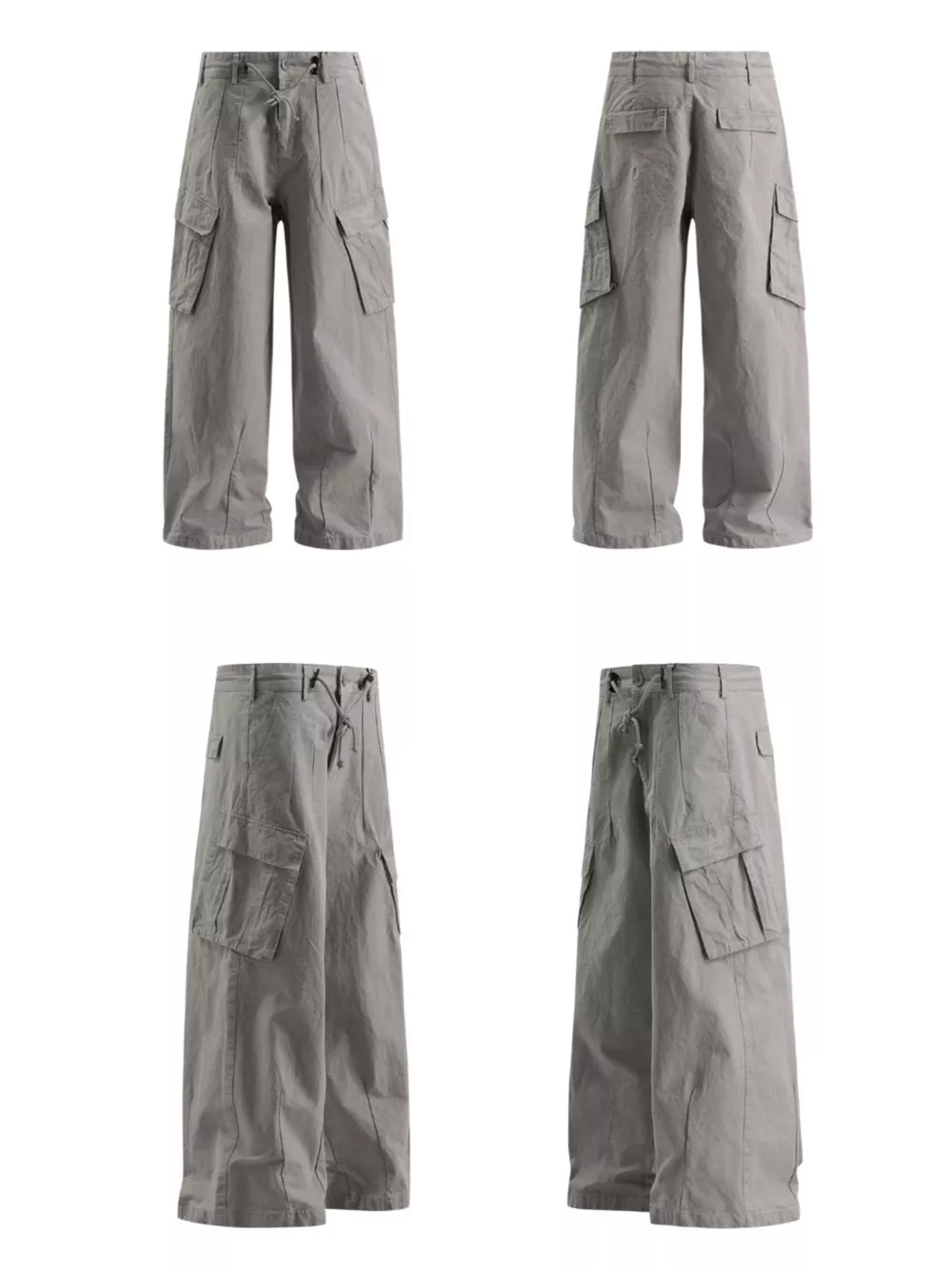 Men's Wide-Leg Cargo Pants, image 3