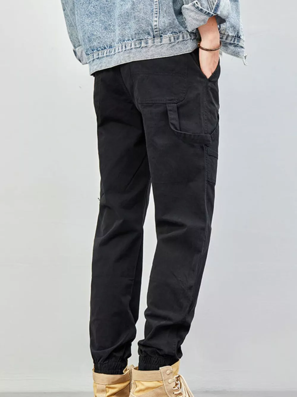 Men's Casual Slim Fit Pants, image 6