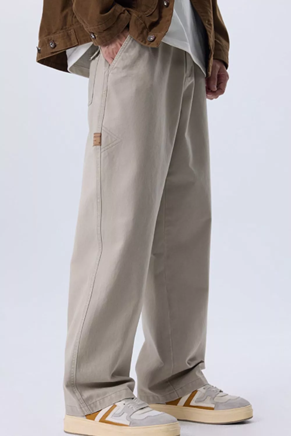 Men's Plus Size Wide Leg Pants, image 6