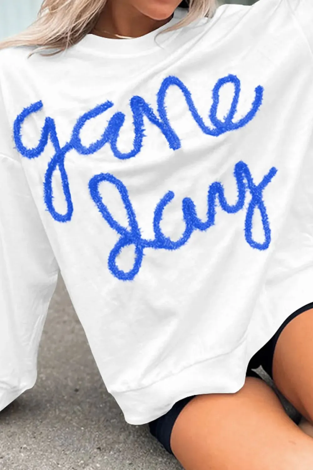 Round Neck Long Sleeve Sweatshirt, image 6