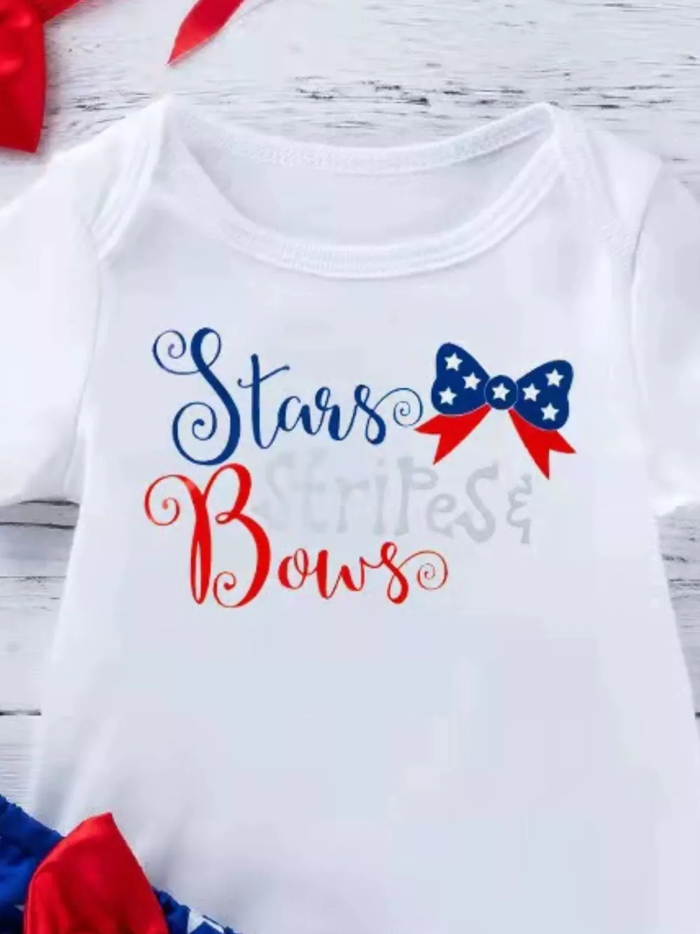 Children's Little Miss America Patriotic Outfit Set, image 14
